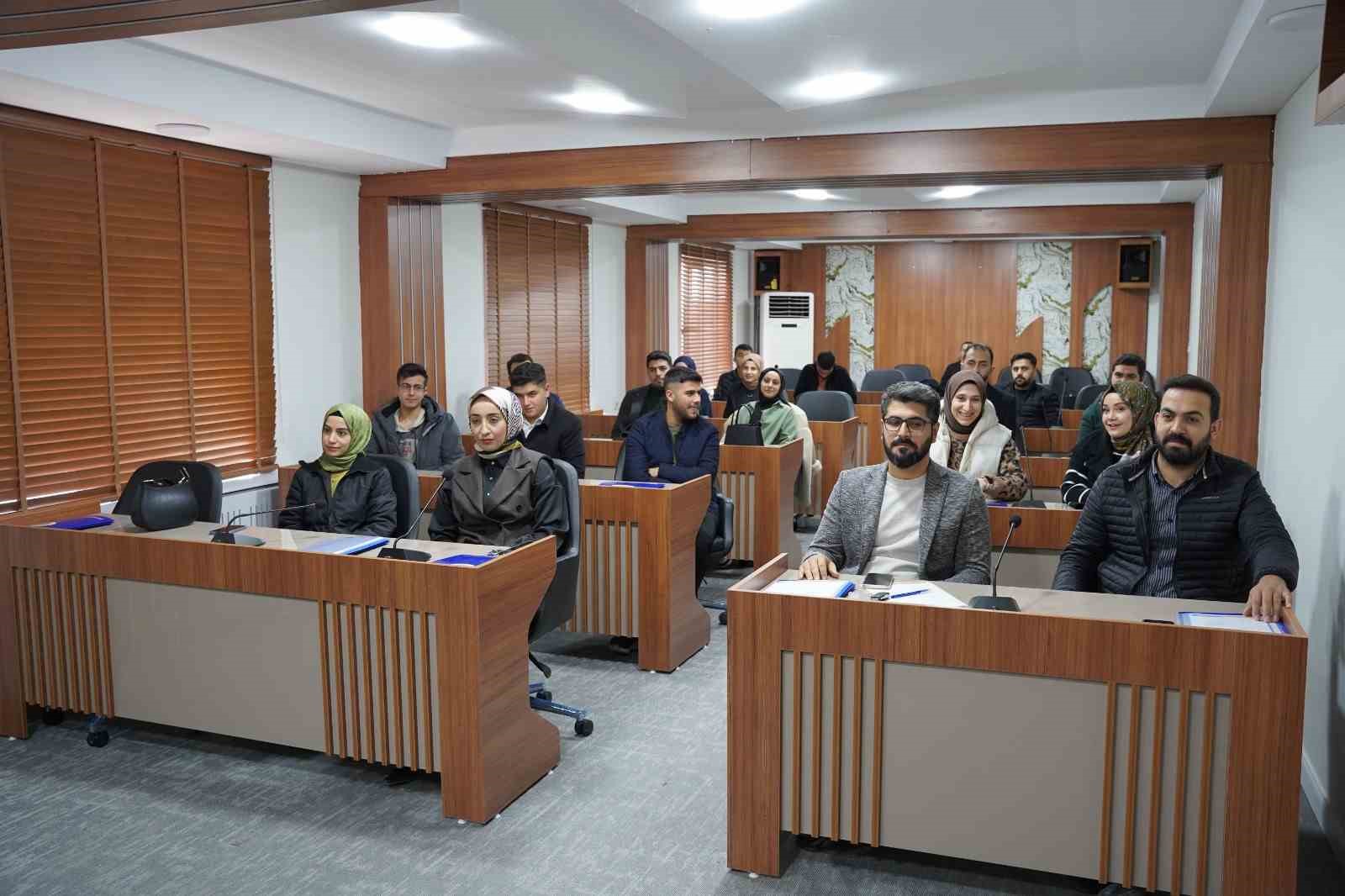 Kahta Belediyesi Gençlik Meclisi Mart Ayı toplantısı gerçekleştirildi