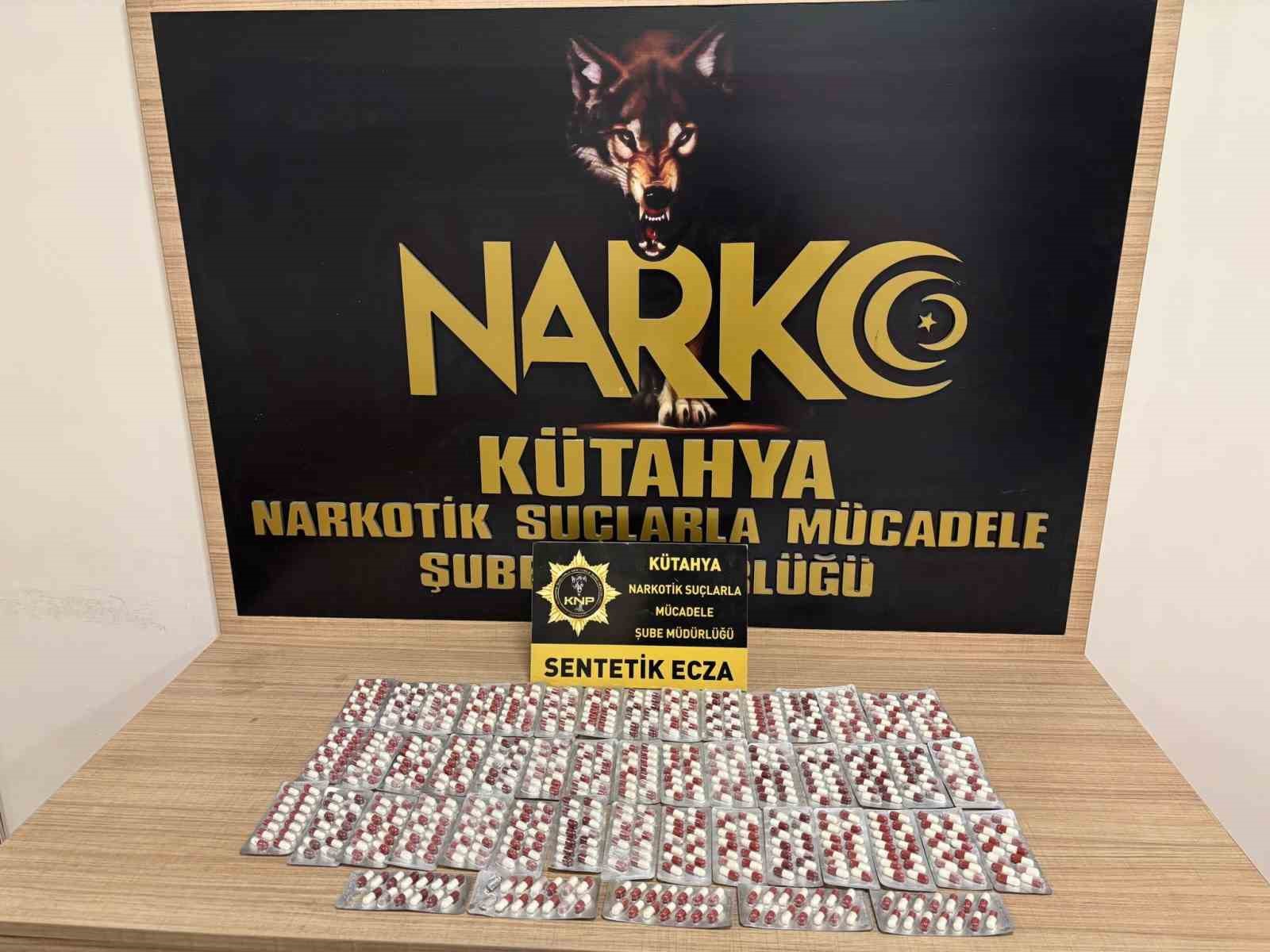 Kütahya’da evinde uyuşturucu bulunan şüpheli tutuklandı