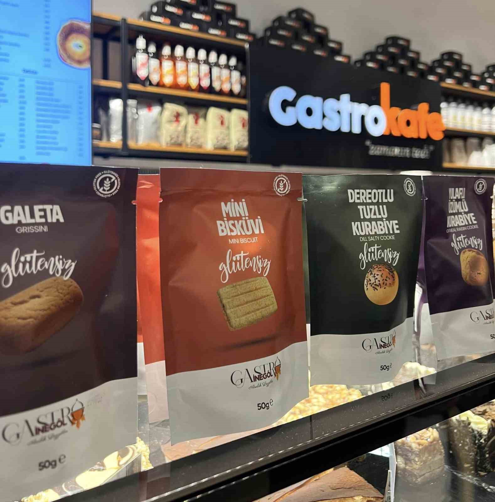 Gastro İneg&ouml;l ve Gastro Kafe&rsquo;de gl&uuml;tensiz &uuml;r&uuml;n satışları başladı
