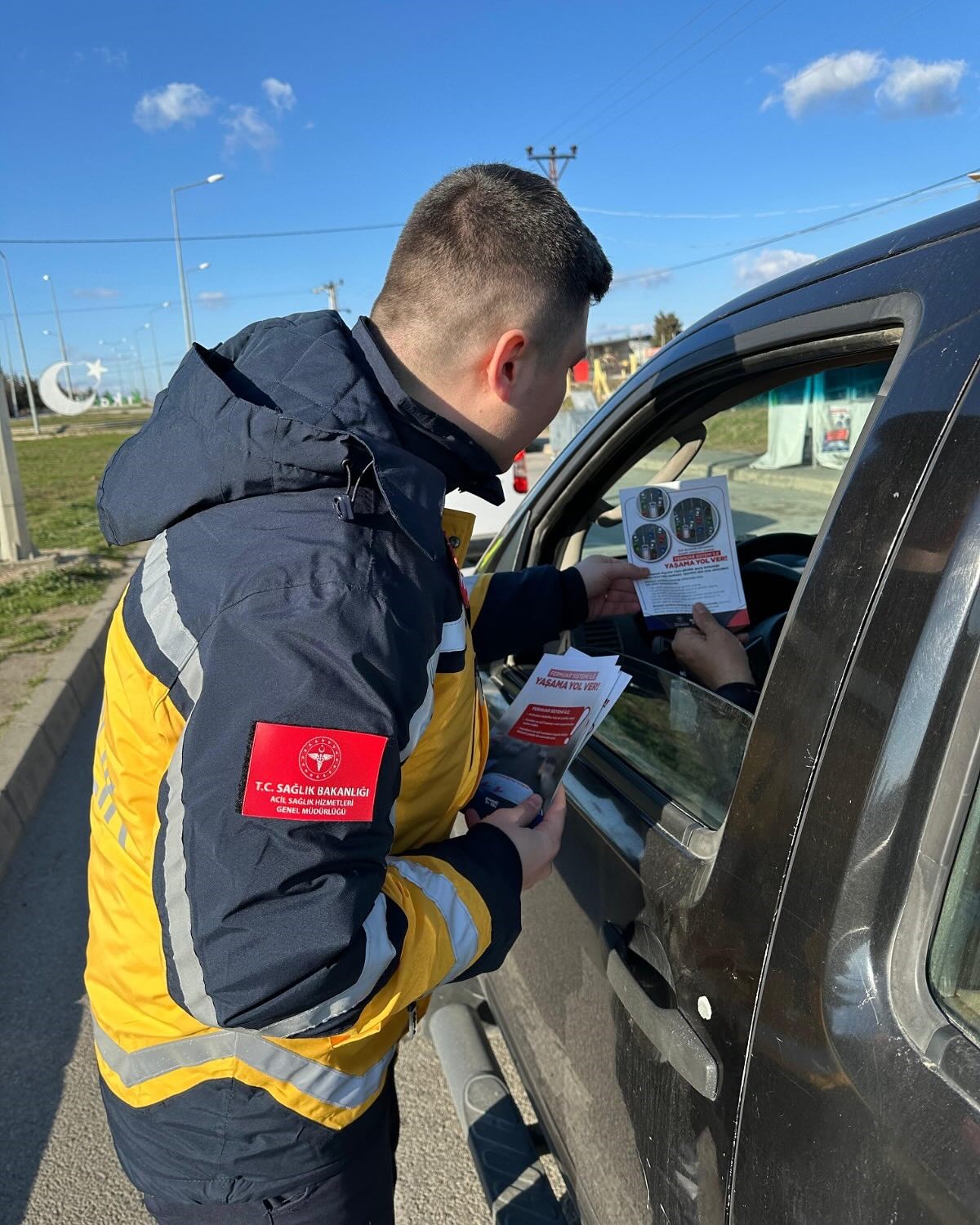 Kırklareli&rsquo;nde s&uuml;r&uuml;c&uuml;lere fermuar sistemi anlatıldı
