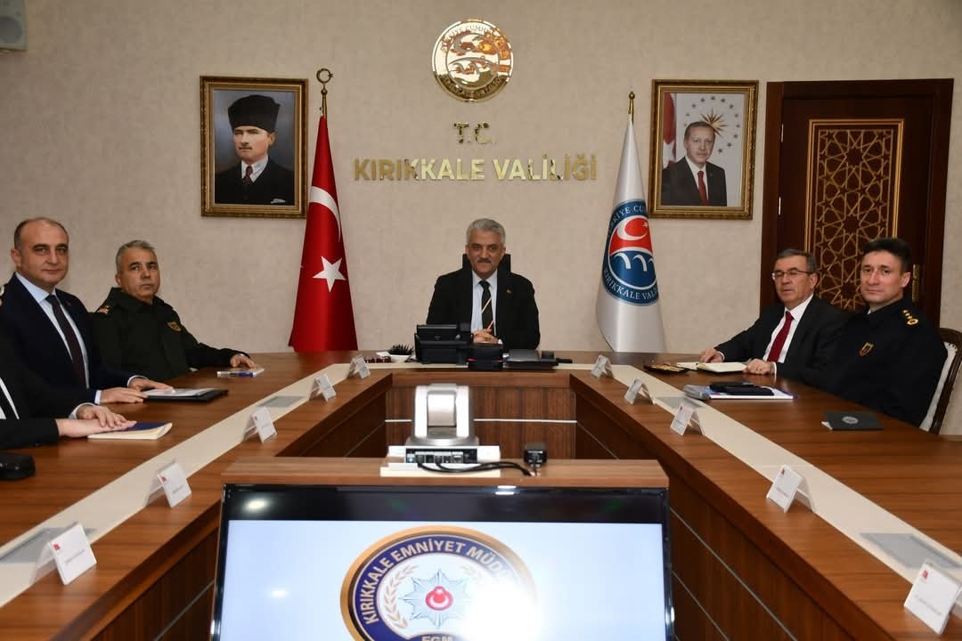 Kırıkkale’de İl Güvenlik ve Asayiş Koordinasyon toplantısı düzenlendi