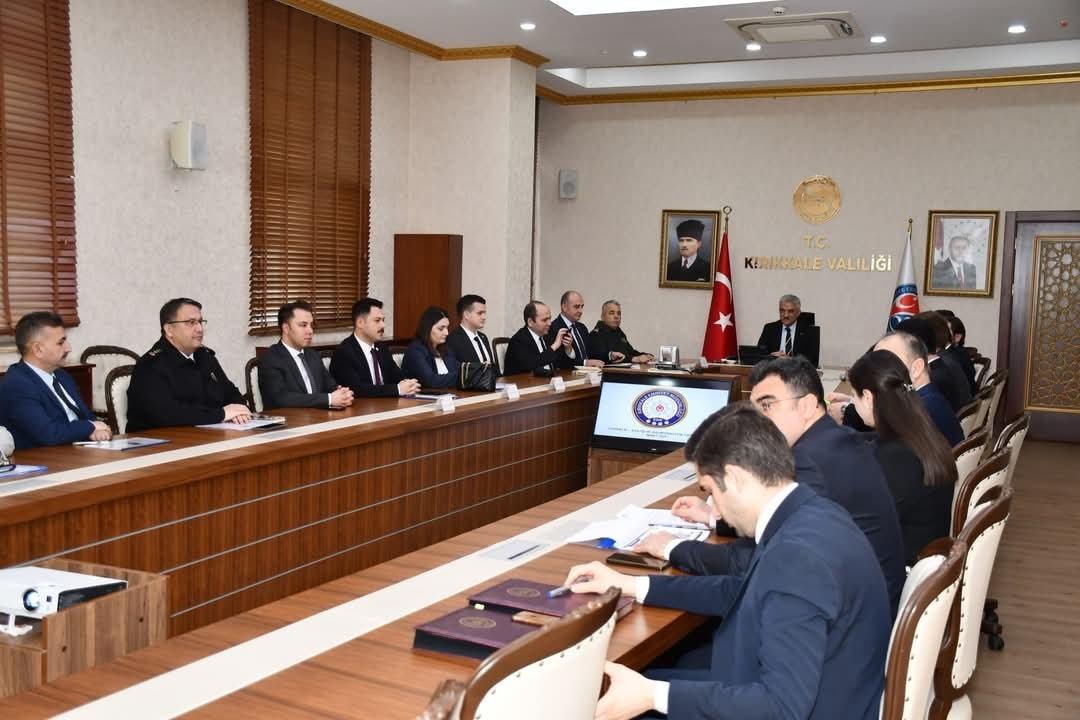 Kırıkkale&rsquo;de İl G&uuml;venlik ve Asayiş Koordinasyon toplantısı d&uuml;zenlendi
