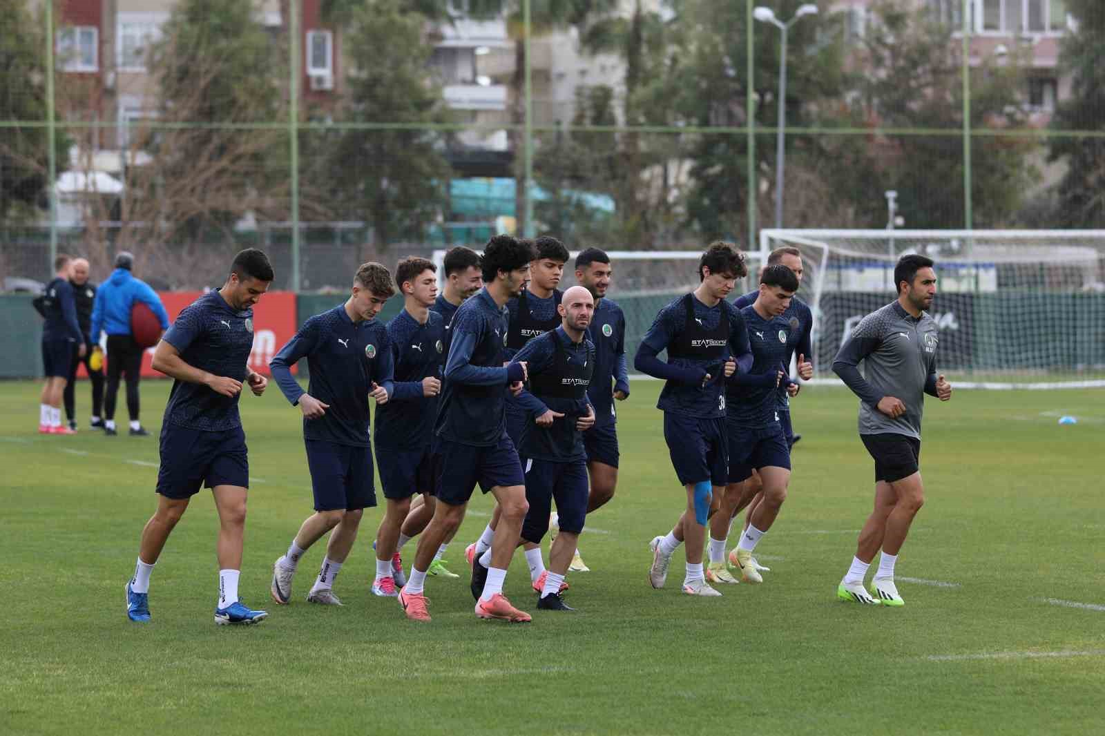 Alanyaspor’da Galatasaray mesaisi başladı