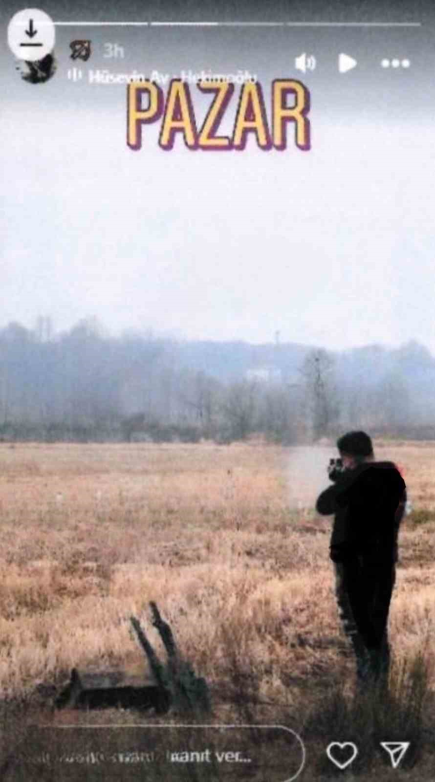 Samsun&rsquo;da a&ccedil;ık alanda t&uuml;fekle ateş a&ccedil;tığı anlar sosyal medyada yayınlanan şahıs yakalandı
