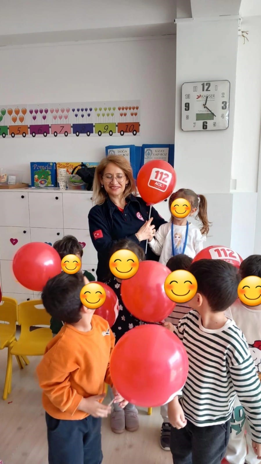 Muğla’da miniklere 112 acil çağrı hattı tanıtıldı