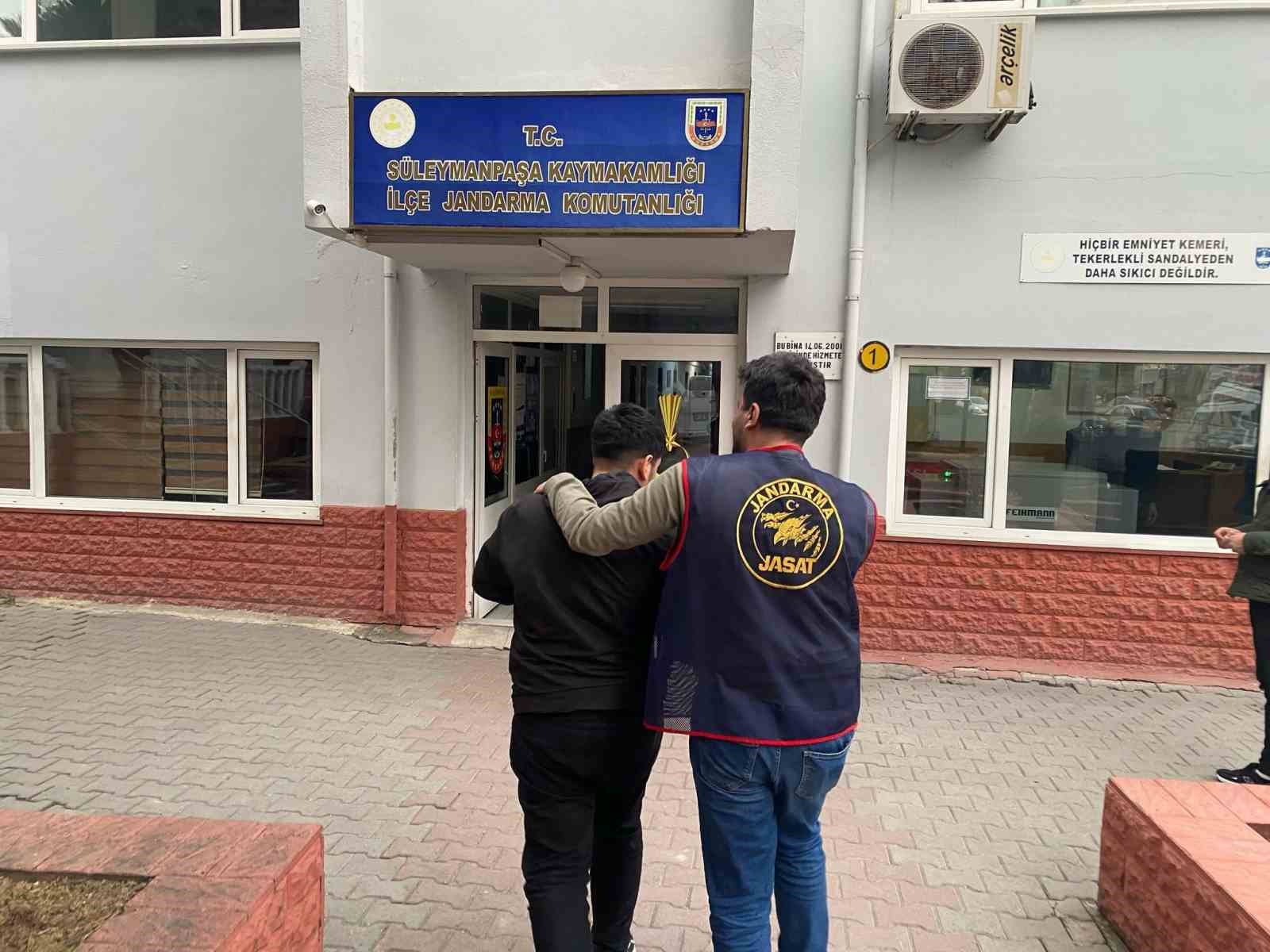 Tekirdağ’da 30 yıl hapis cezası bulunan şahıs yakalandı