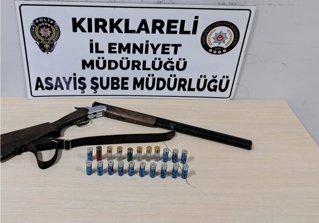 Kırklareli’nde uyuşturucu ve silah operasyonu: 6 yakalama