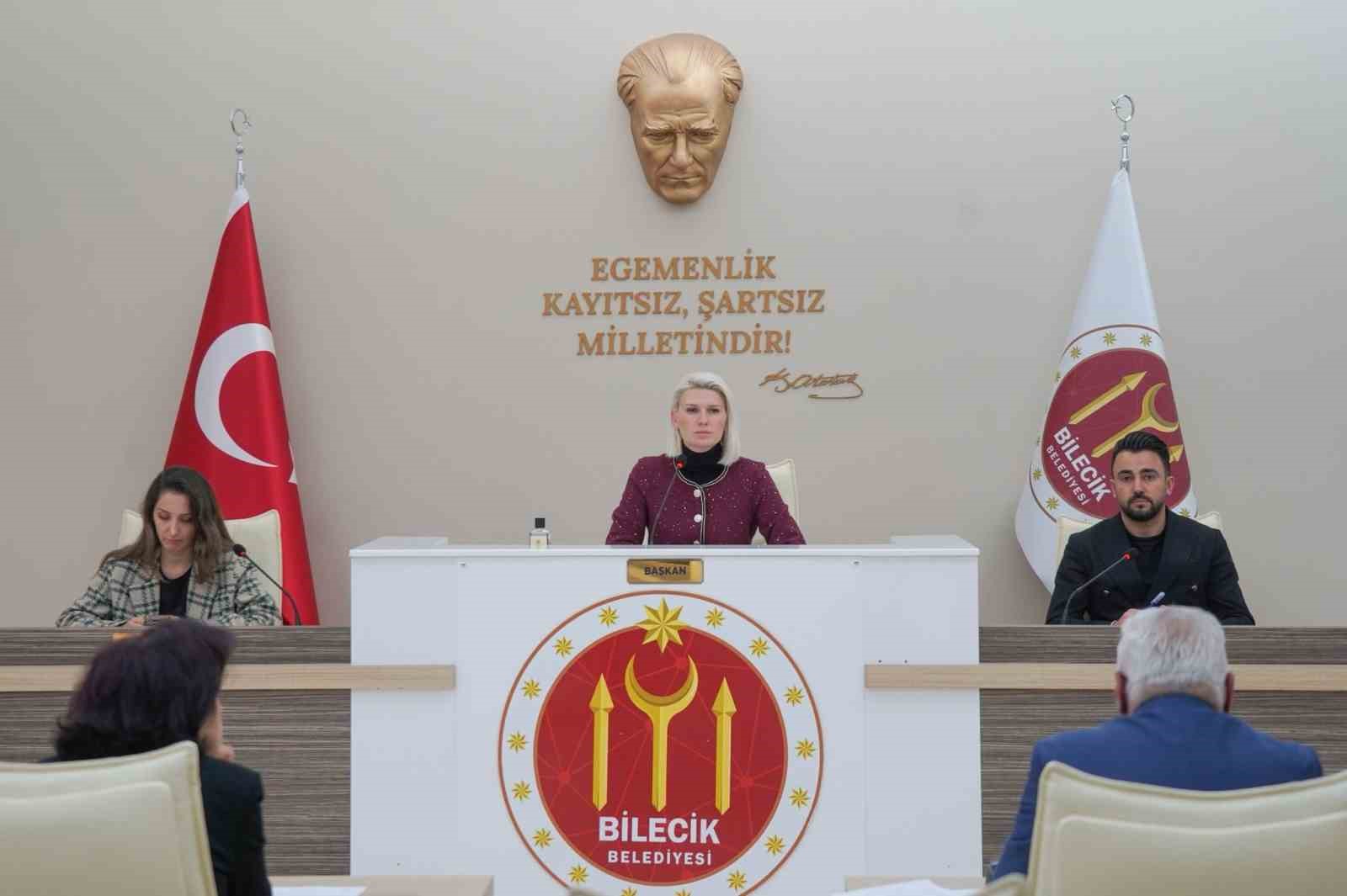 Bilecik’te Mart Ayı Meclis Toplantısı yapıldı