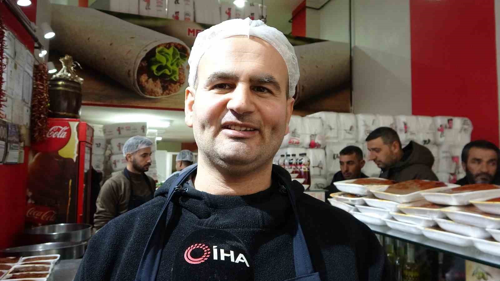 Van&rsquo;da &ccedil;iğ k&ouml;fte kuyruğu
