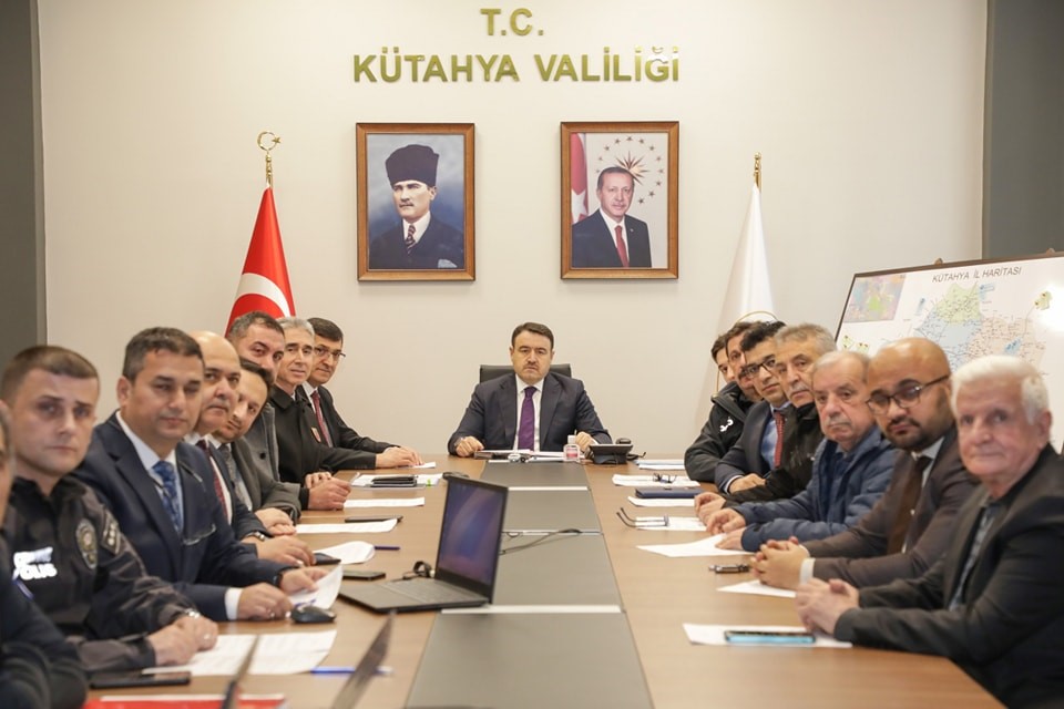 Kütahya’da ’İl Spor Güvenlik Koordinasyon Toplantısı’ gerçekleştirildi