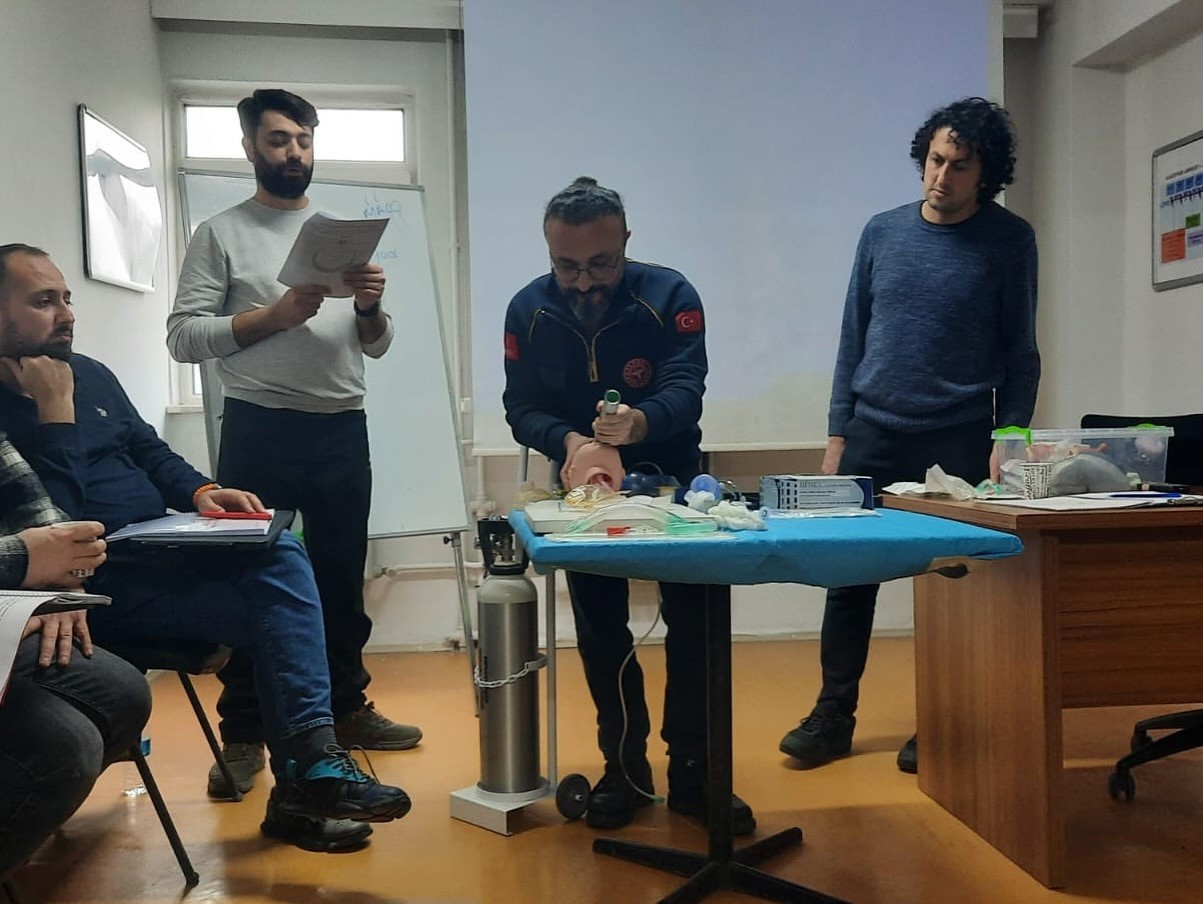 Sinop&rsquo;ta acil sağlık personeline &Ccedil;İLYAD Eğitimi
