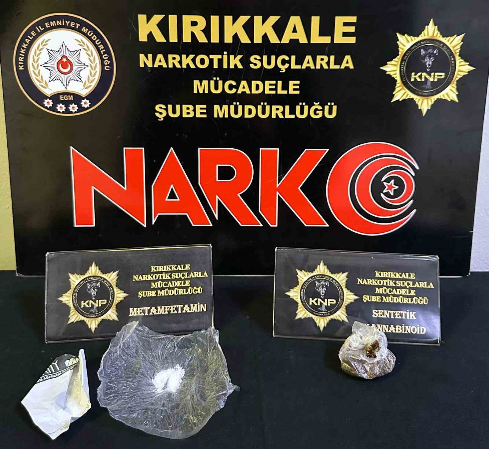 Kırıkkale’de uyuşturucu operasyonu: 1 tutuklama