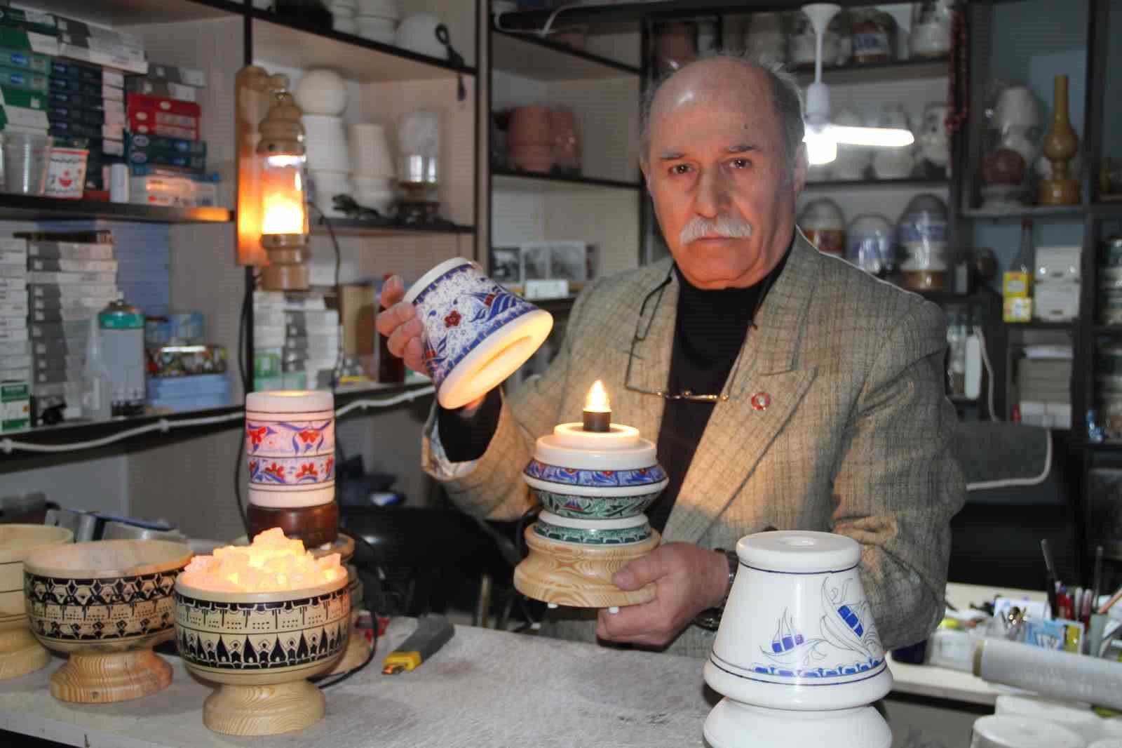 Türkiye’deki tek ustası: Çankırı’nın meşhur kaya tuzuna sanatsal dokunuş