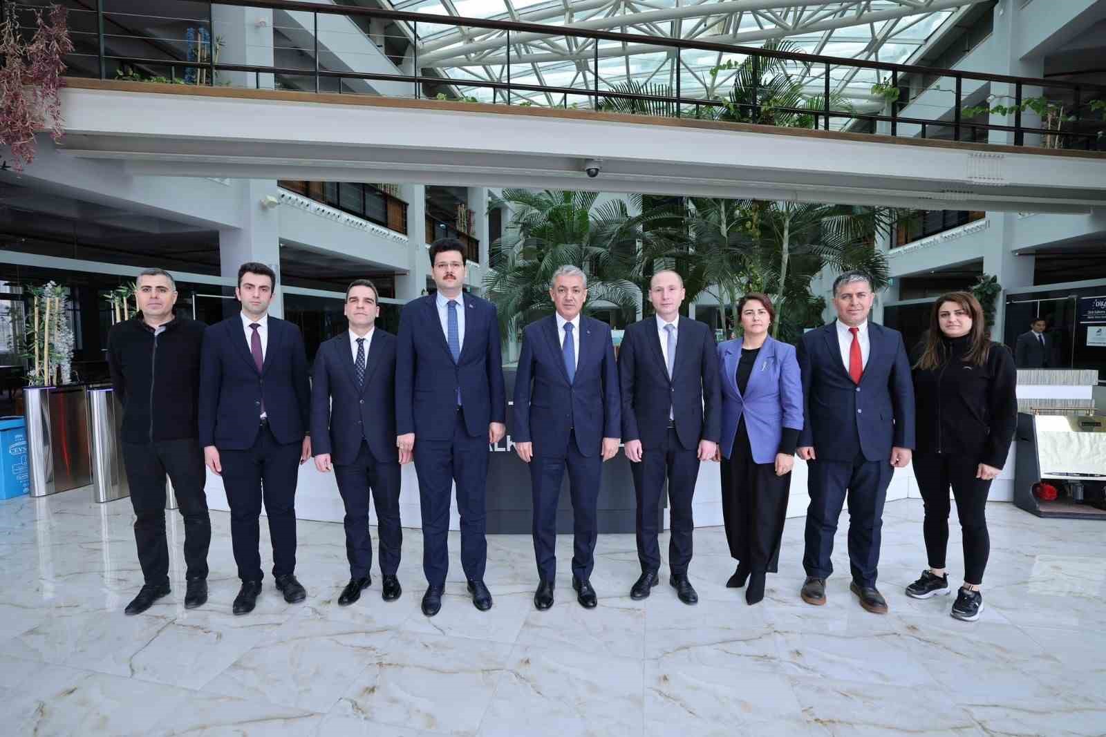 Mardin Valisi Akkoyun’dan DİKA’ya ziyaret