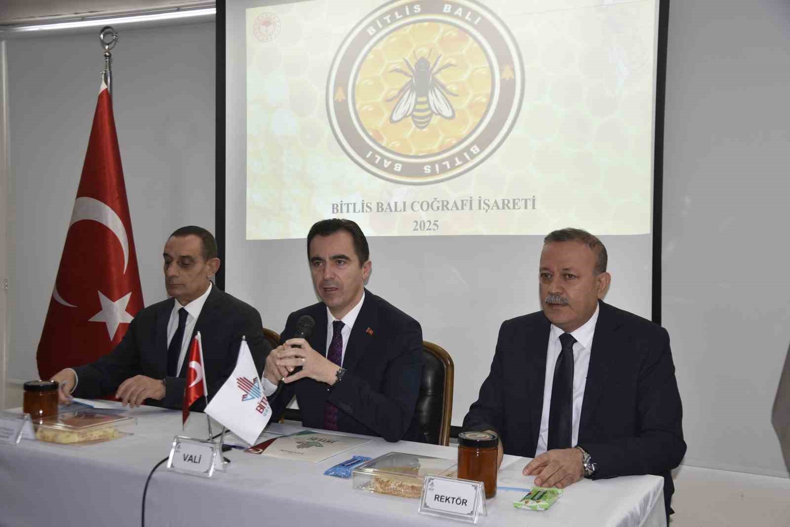 Bitlis balı coğrafi işaret aldı
