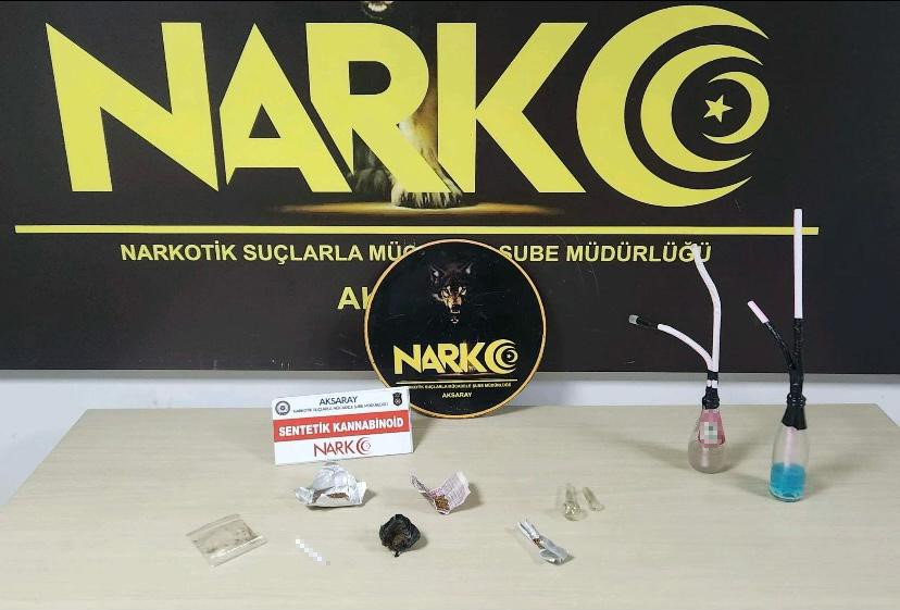 Aksaray&rsquo;da narkotik ekipleri 1 haftada 44 şahsı g&ouml;zaltına aldı
