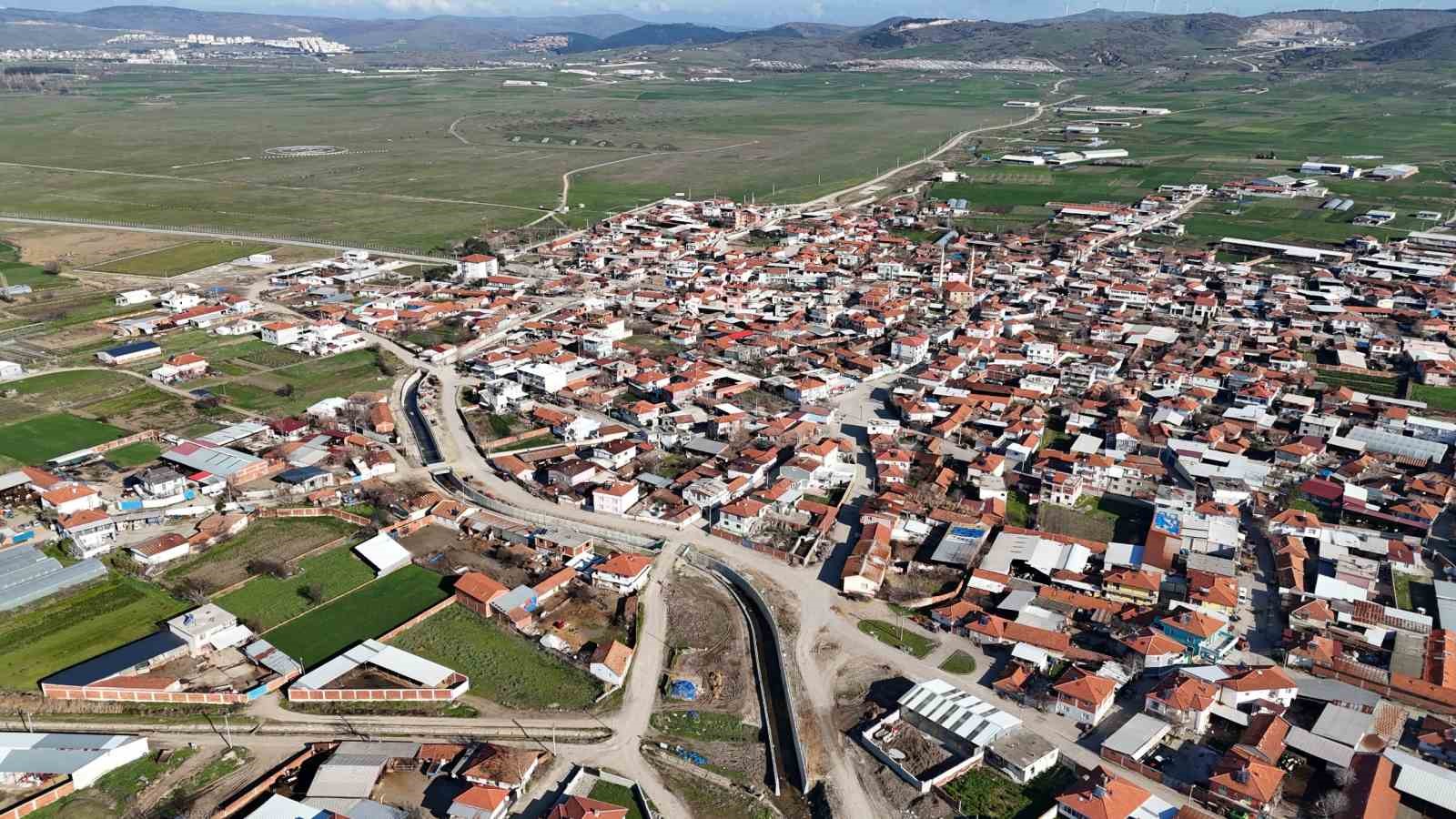 Altıeyl&uuml;l Karamank&ouml;y taşkın koruma tesisi inşaatı tamamlandı
