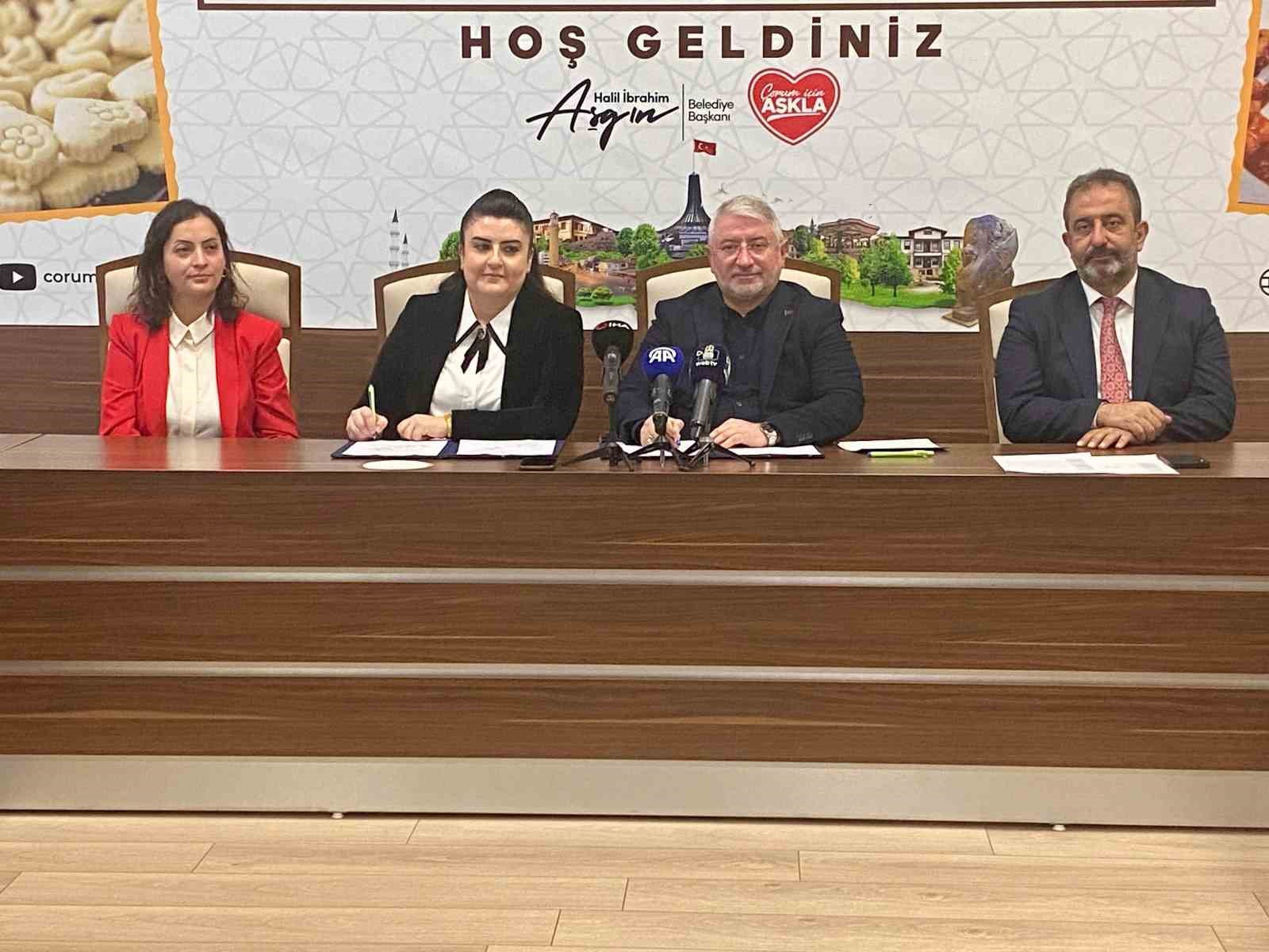 Çorum’un geleneksel lezzetleri için önemli proje