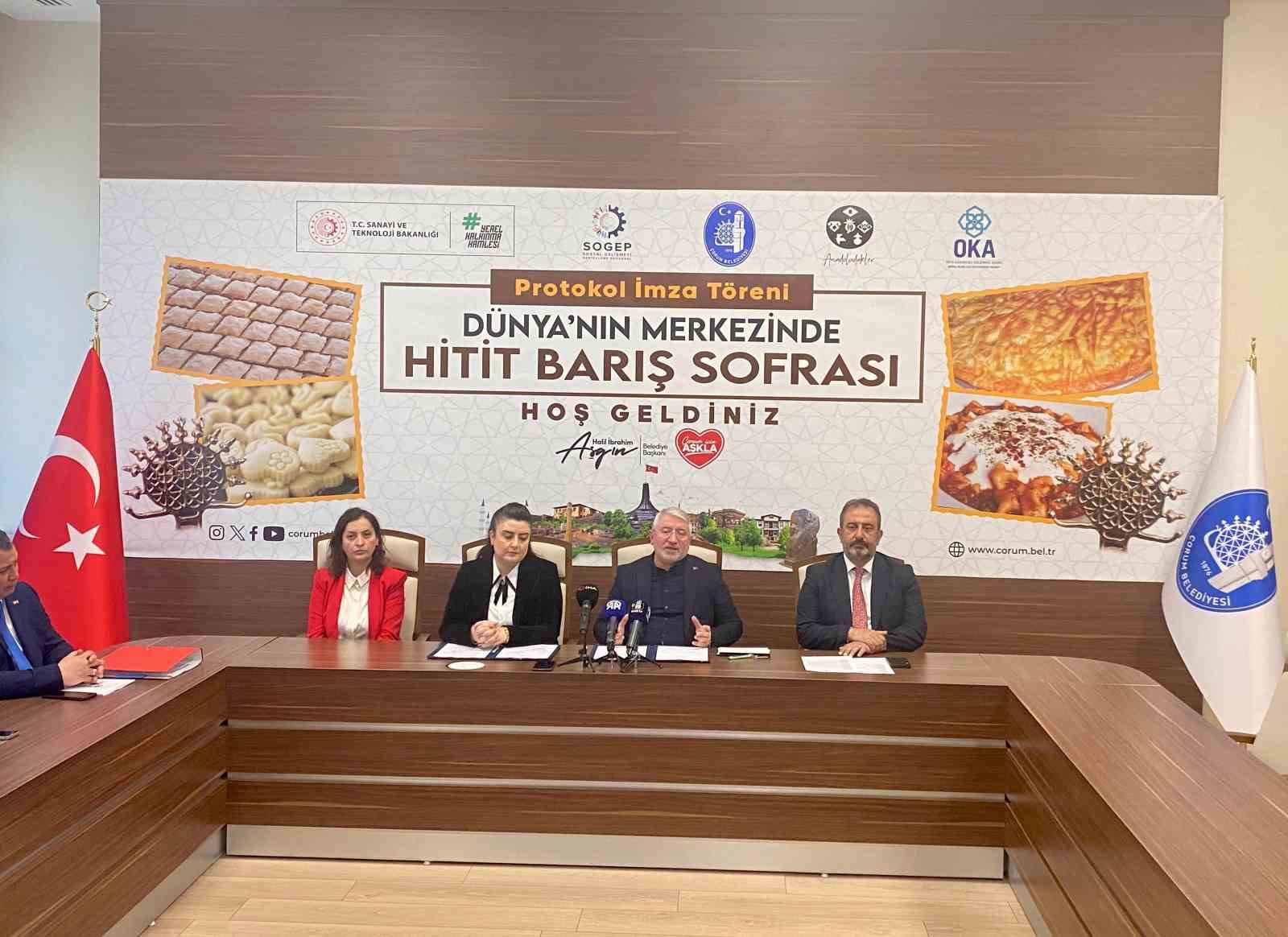 &Ccedil;orum&rsquo;un geleneksel lezzetleri i&ccedil;in &ouml;nemli proje
