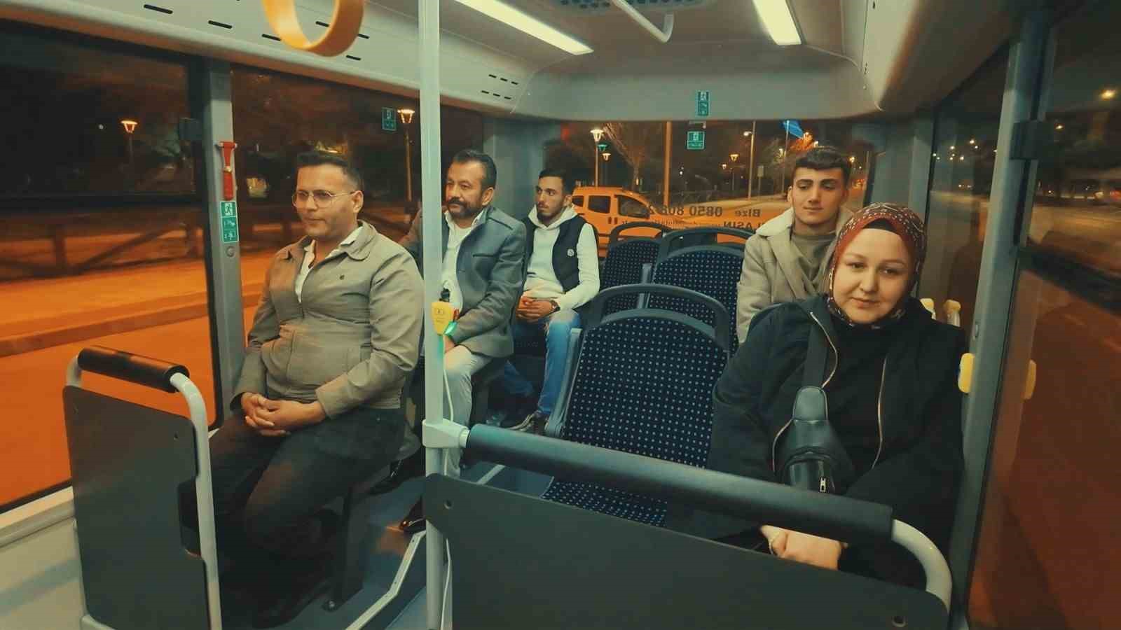Denizli&rsquo;de gece seferleri ile kesintisiz ulaşım başladı
