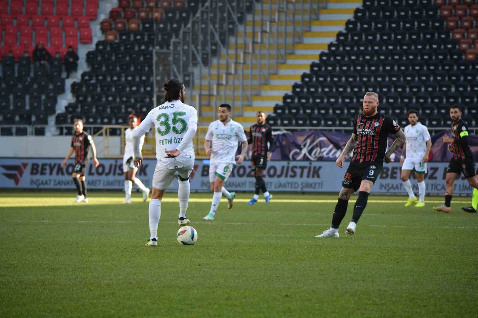 Trendyol 1. Lig: Çorum FK: 0 - Boluspor: 2