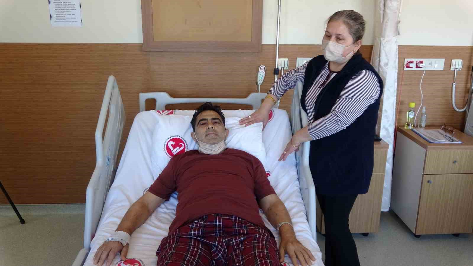 B&ouml;breğini vermek istediği oğlu nakille, kanser baba ise erken teşhisle kurtuldu
