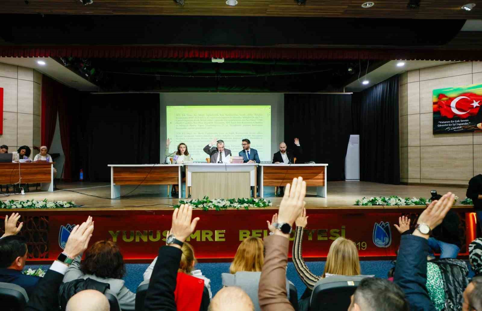 Yunusemre&rsquo;de mart meclisi toplandı
