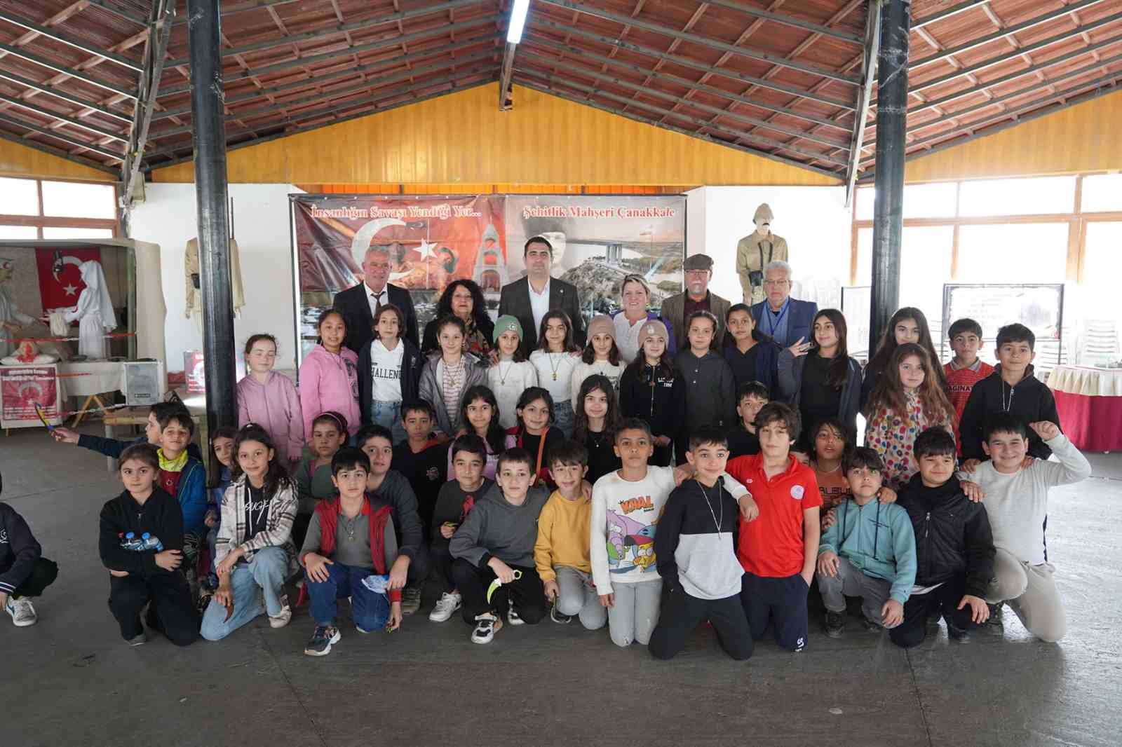 &Ccedil;anakkale Savaş Eserleri Gezici M&uuml;zesi Ortaca&rsquo;da
