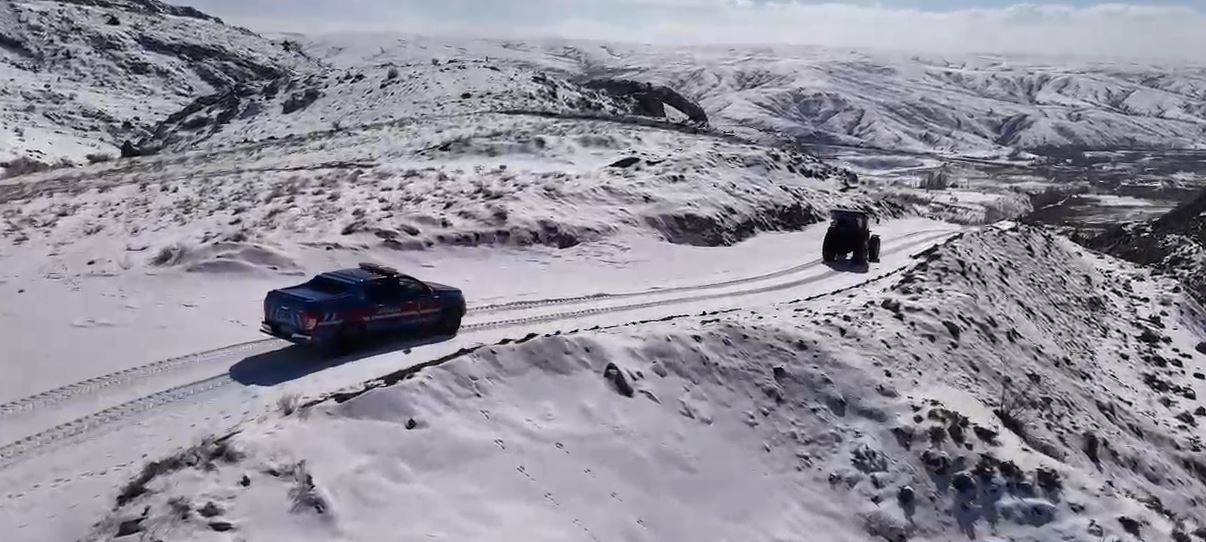 Jandarmadan yaban hayatına merhametli dokunuş