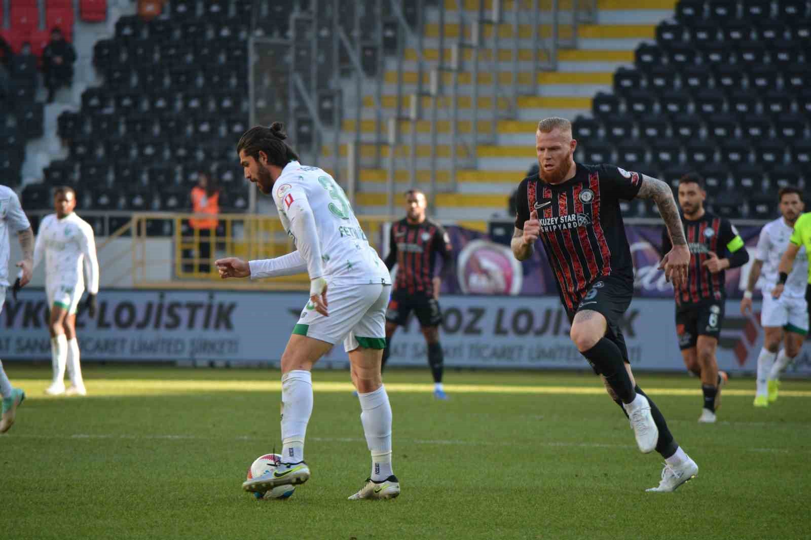 Trendyol 1. Lig: &Ccedil;orum FK: 0 - Boluspor: 2
