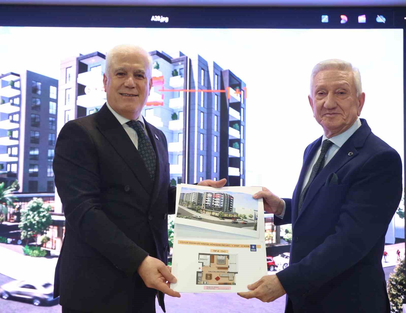 Yiğitler Kentsel Dönüşüm Projesi’nde kura heyecanı