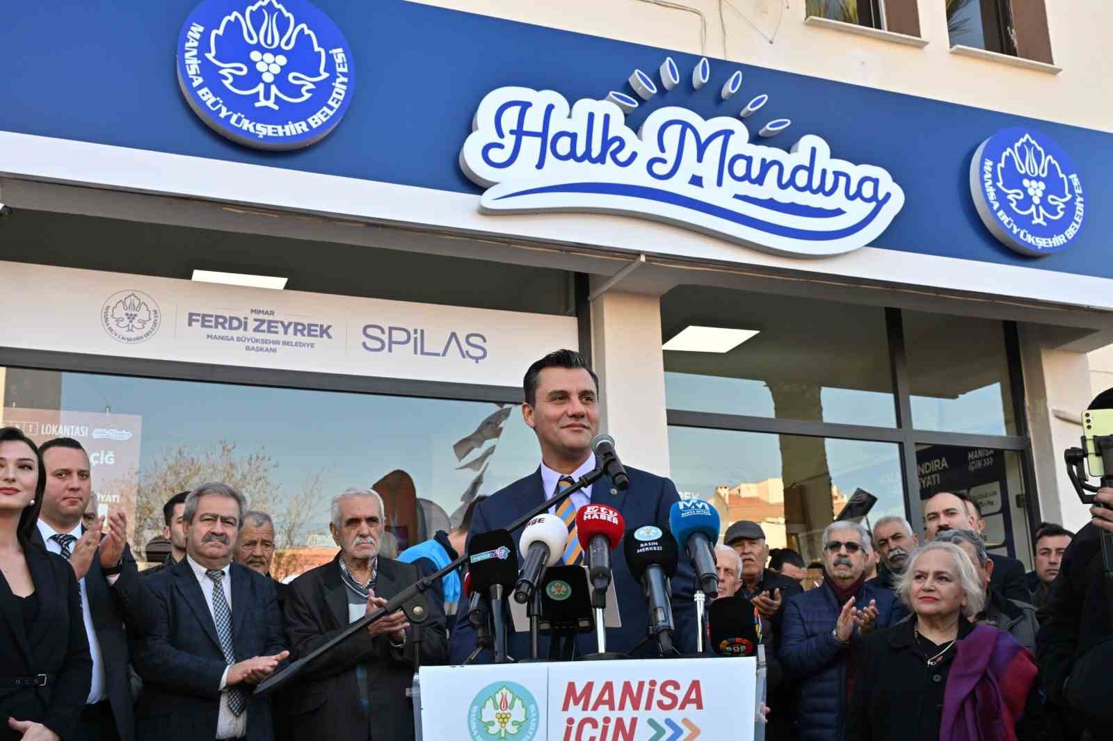 Halk Mandıra&rsquo;nın ikinci şubesi Muradiye&rsquo;de a&ccedil;ıldı
