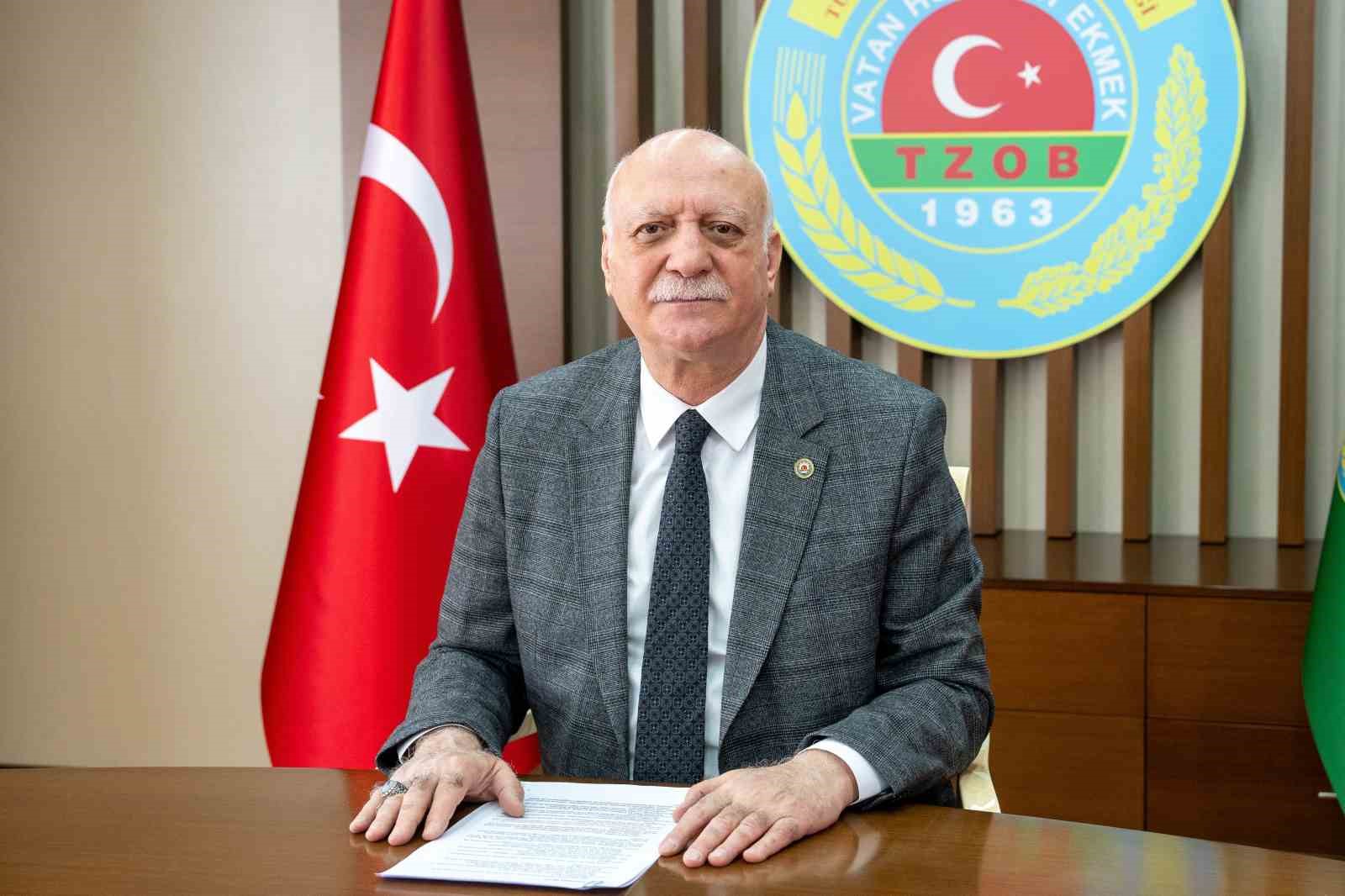 TZOB Başkanı Bayraktar: "Don afeti birçok ilimizde üreticilerimize zarar verdi"