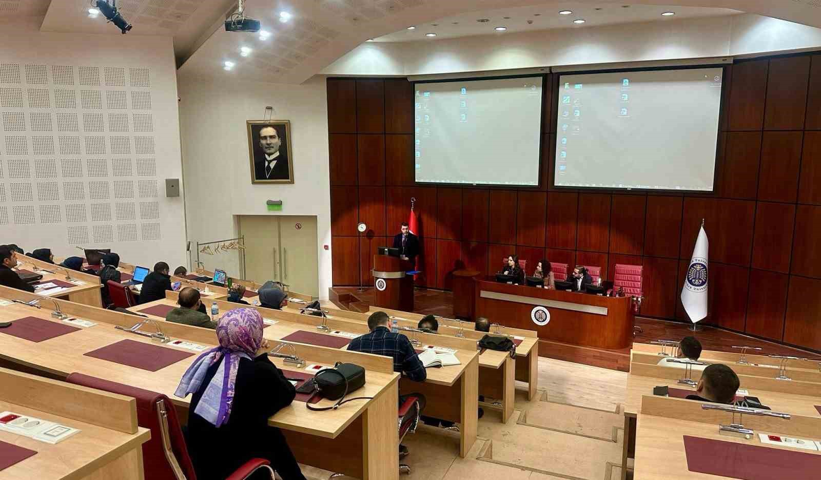 Atat&uuml;rk &Uuml;niversitesi proje ofisi tarafından proje yazma eğitimi verildi

