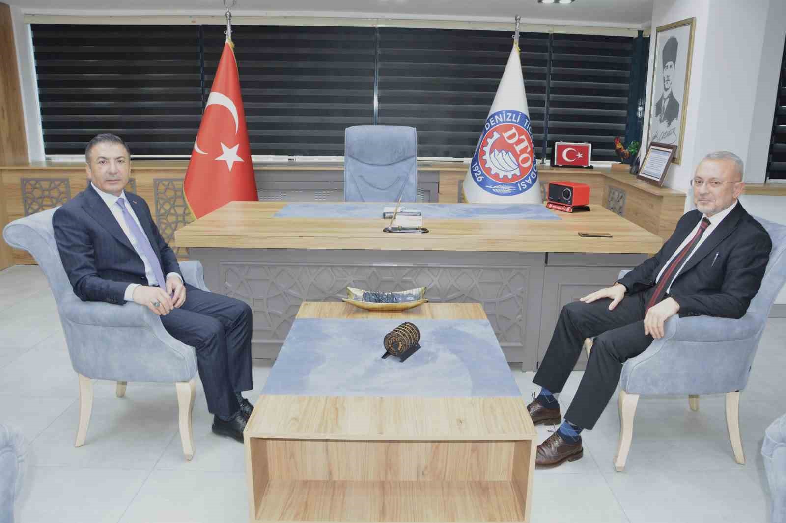 DTO Başkanı Erdoğan kamu kurumlarıyla iş birliğini artırıyor
