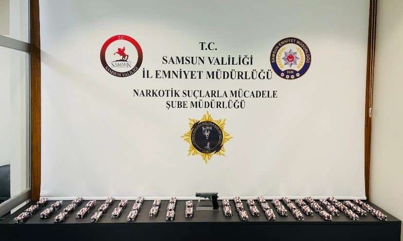 Samsun’da uyuşturucu operasyonu: 1 gözaltı