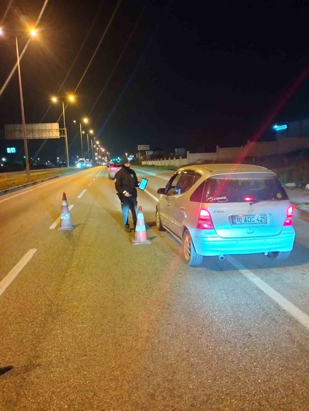 Balıkesir&rsquo;de huzur denetimi
