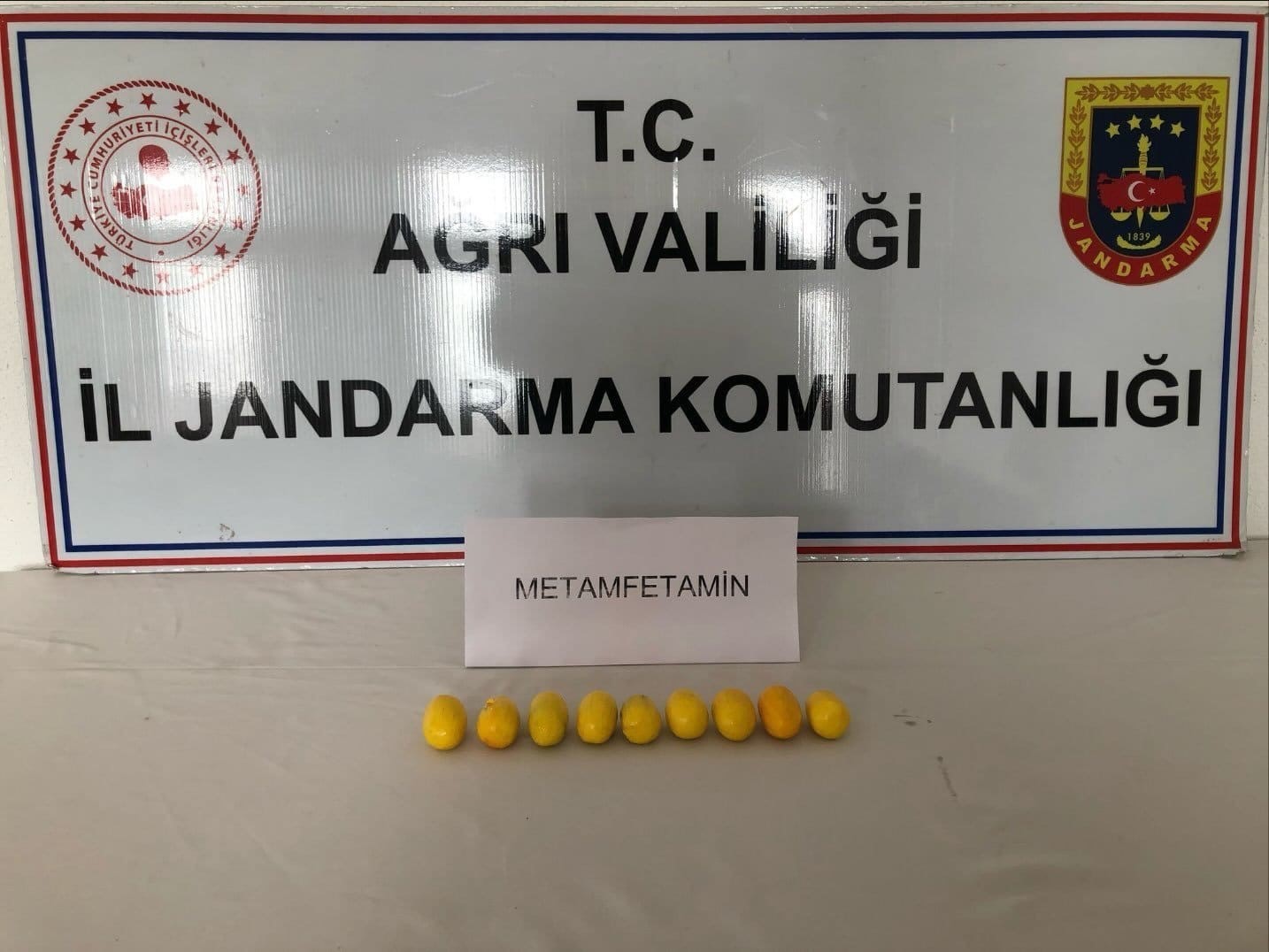 Gürbulak sınır kapısında uyuşturucu madde ele geçirildi