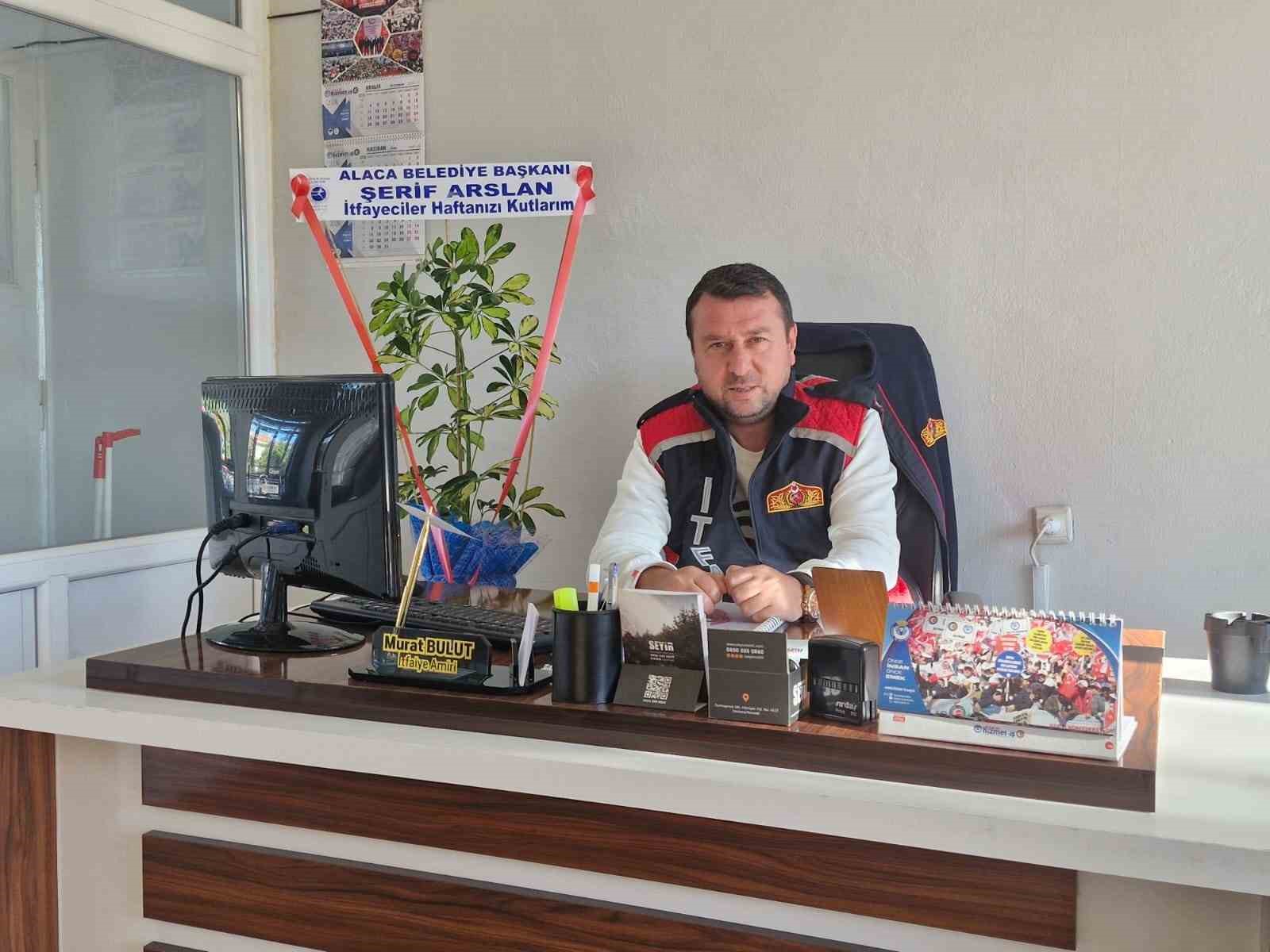 İtfaiye ekiplerinden jandarma personeline yangın eğitimi
