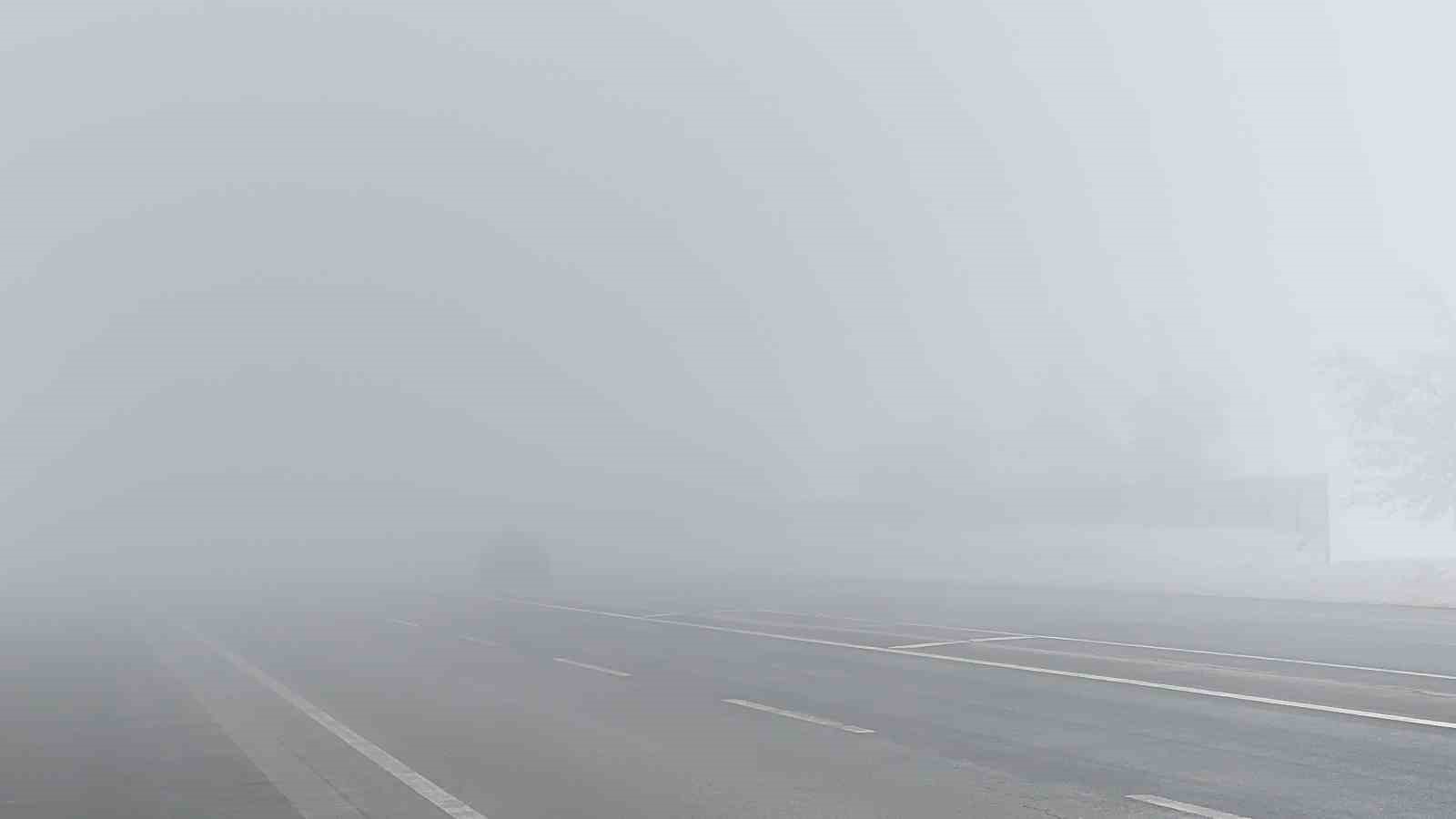 Tatvan-Bitlis ve Bitlis-G&uuml;roymak arası yoğun sisle kaplandı
