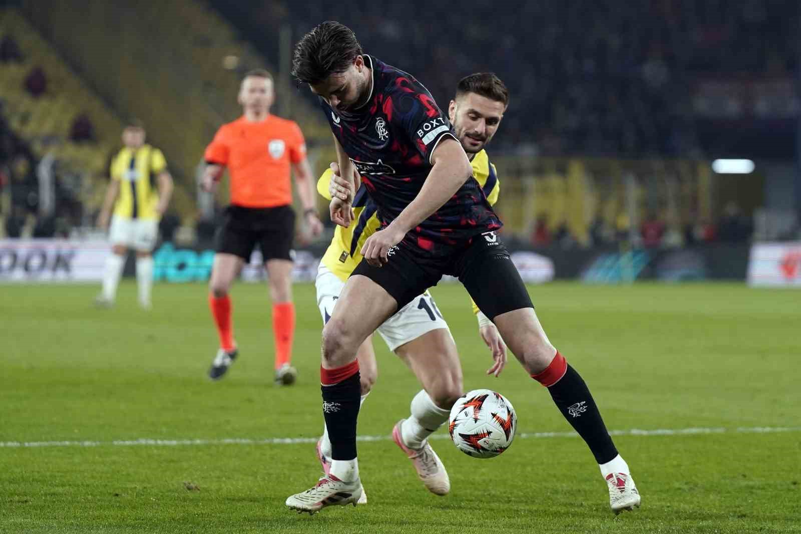 UEFA Avrupa Ligi: Fenerbah&ccedil;e: 0 - Rangers: 1 (Ma&ccedil; devam ediyor)
