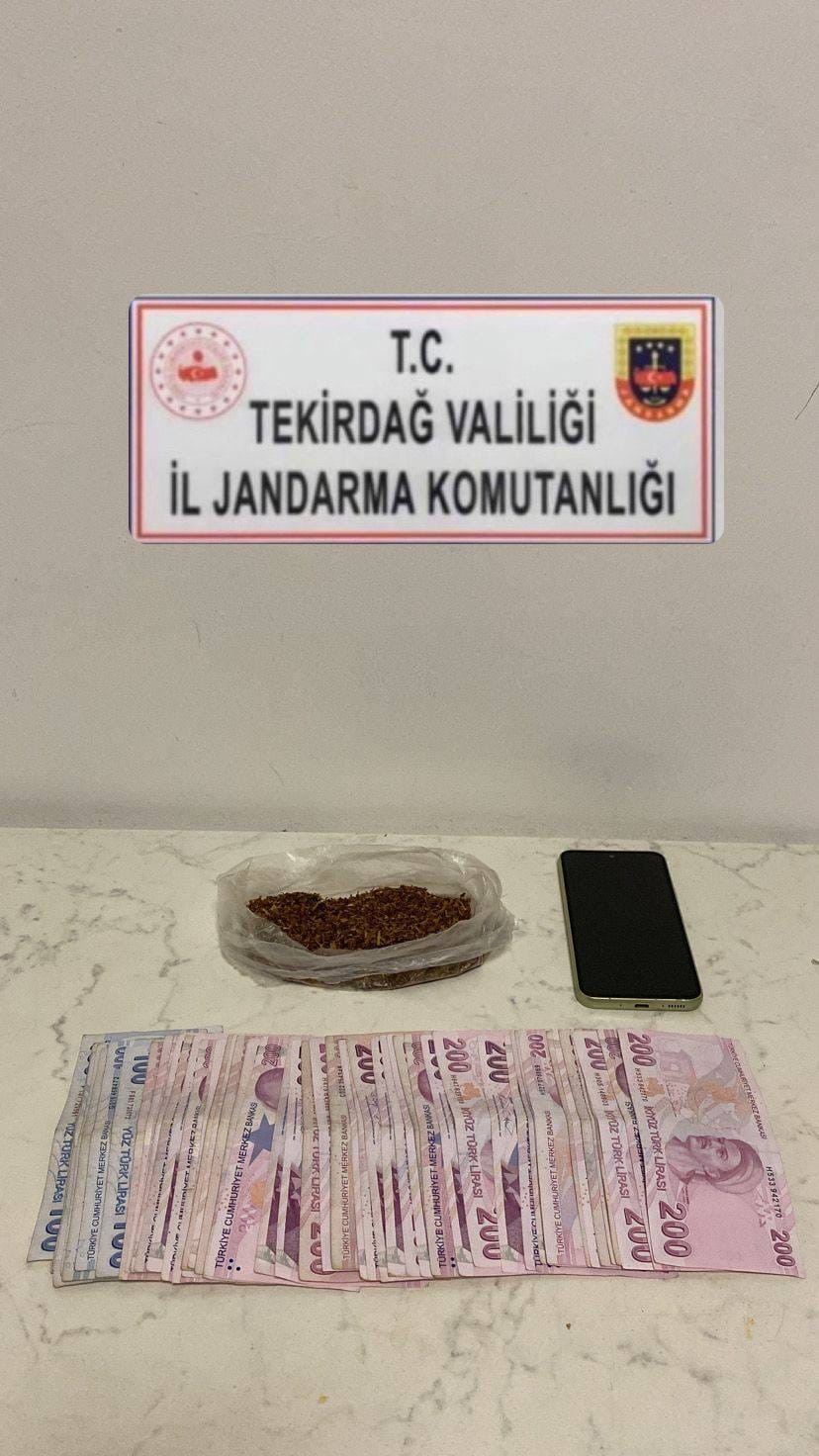 Tekirdağ’da makaron ve uyuşturucu operasyonu