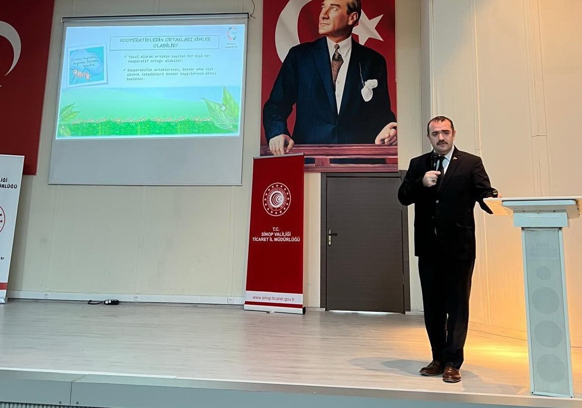 Sinop&rsquo;ta &ouml;ğrencilere kooperatif&ccedil;ilik ve dayanışma k&uuml;lt&uuml;r&uuml;
