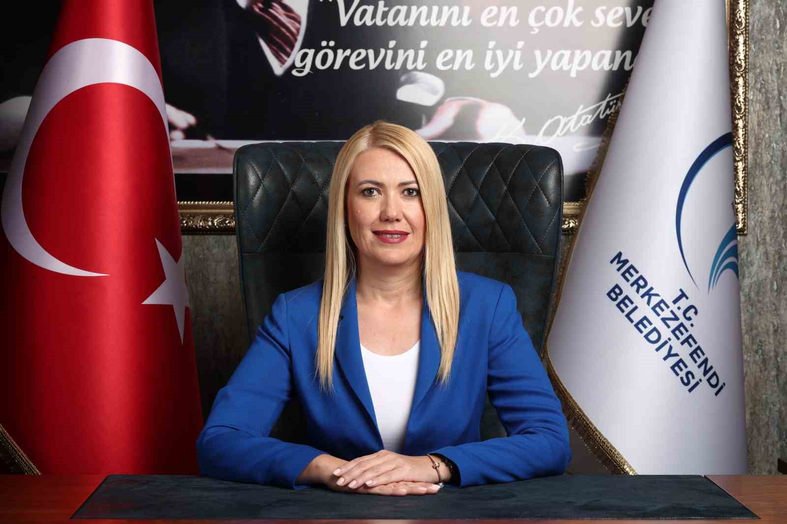 Başkan Doğan, "Kadına karşı olumsuzlukların son bulduğu bir dünya diliyorum"