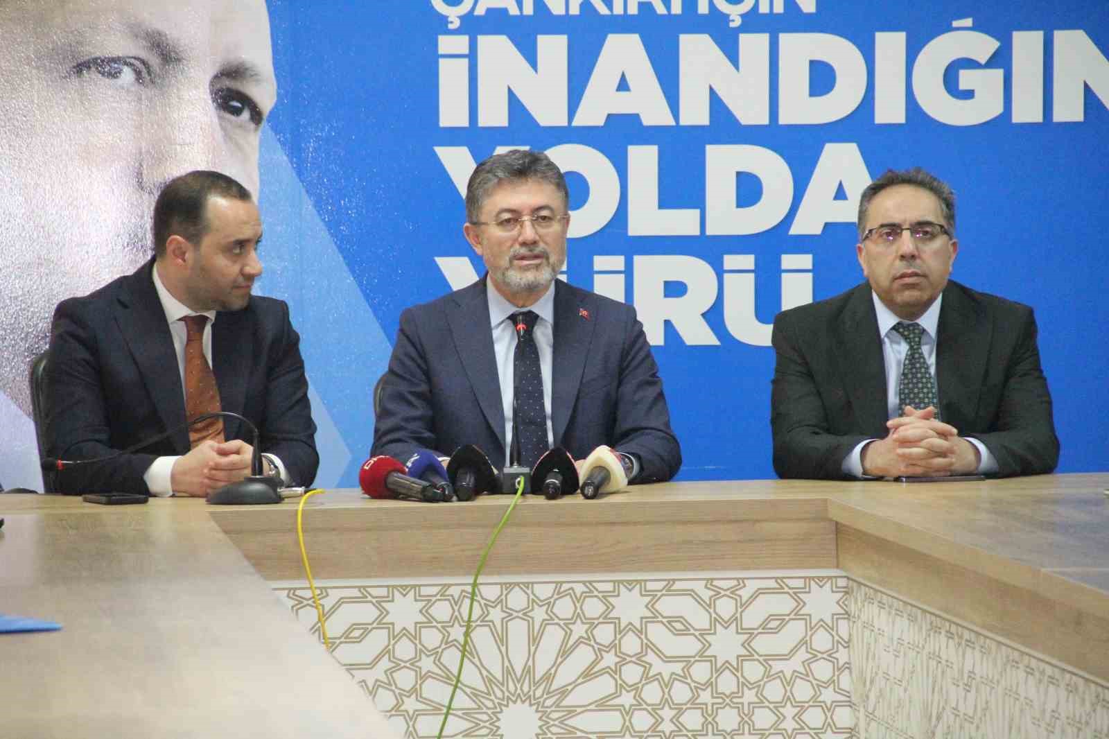 Tarım ve Orman Bakanı Yumaklı: 