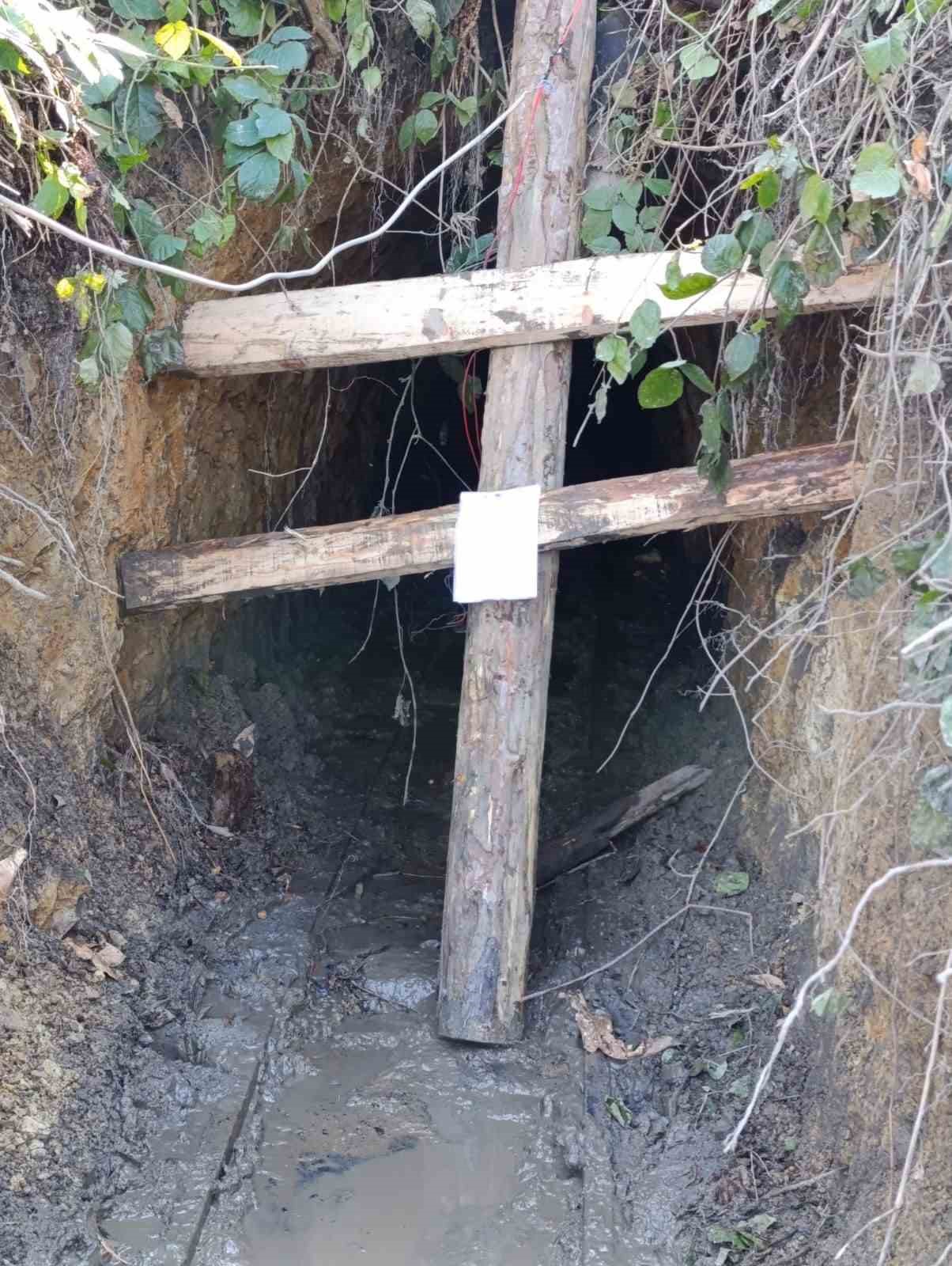 Polisin ruhsatsız maden ocağı denetiminde 3 ocak mühürlendi