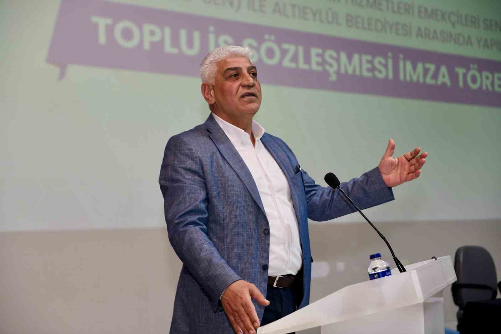 Altıeyl&uuml;l Belediyesi memurlar i&ccedil;in &ouml;nemli s&ouml;zleşme
