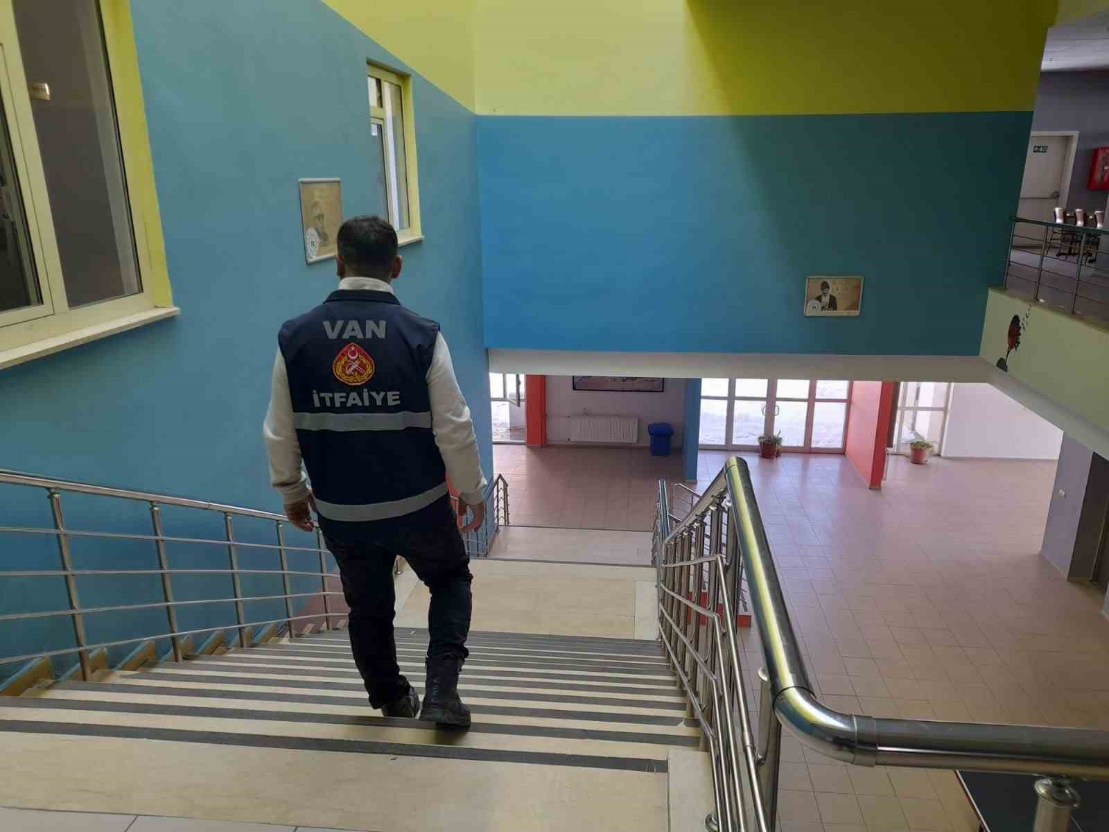 Van&rsquo;da iş yerlerine y&ouml;nelik yangın denetimleri arttırıldı
