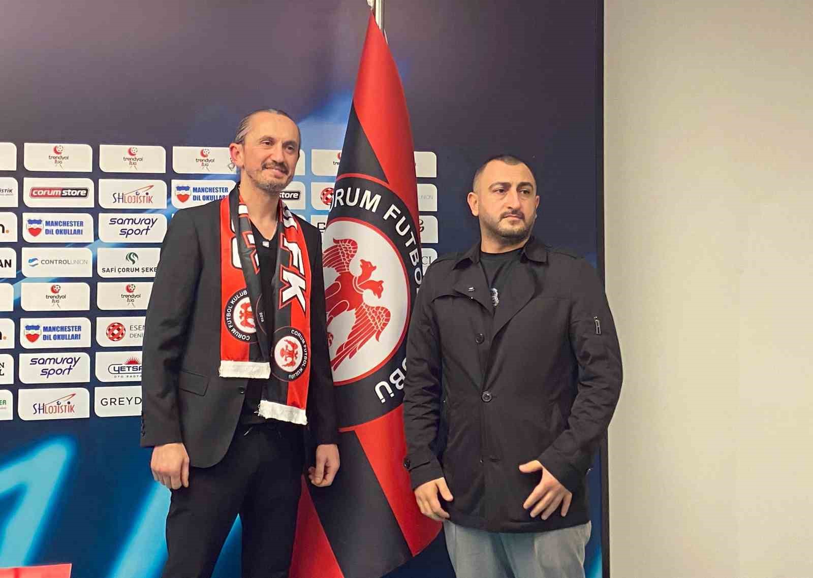 &Ccedil;orum FK, teknik direkt&ouml;rl&uuml;k g&ouml;revine Tuncay Şanlı&rsquo;yı getirdi
