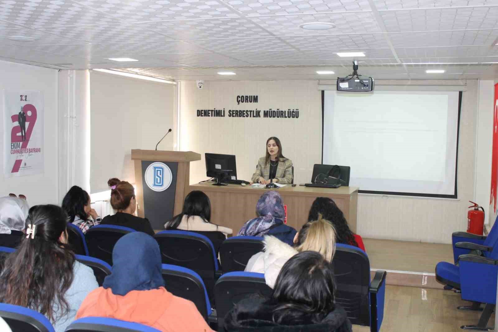 Denetimli serbestlik y&uuml;k&uuml;ml&uuml;s&uuml; kadınlar i&ccedil;in anlamlı D&uuml;nya Kadınlar G&uuml;n&uuml; etkinliği
